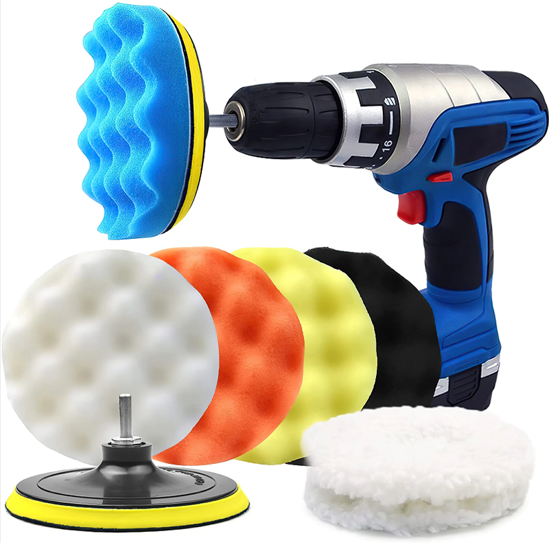 Power Tools List - 8Pcs 3-7Inch Foam Polishing Pad Set