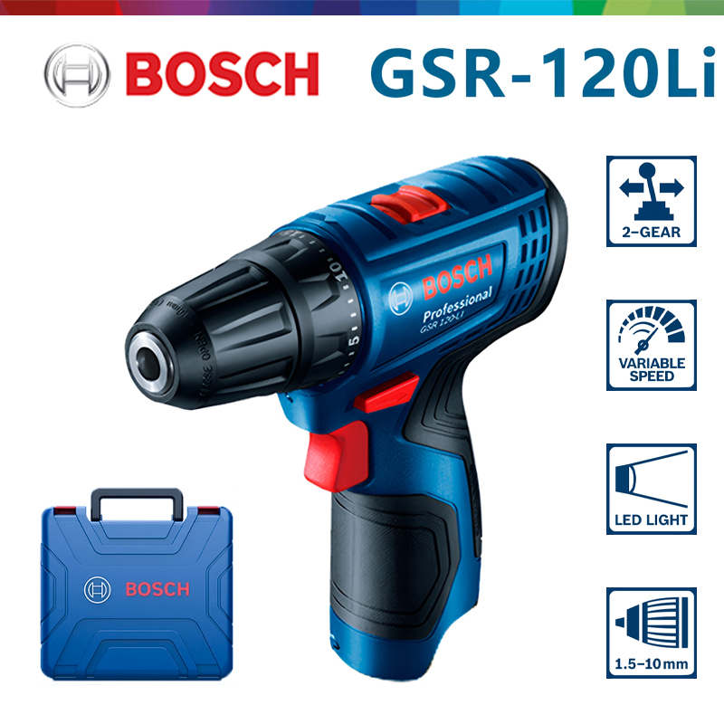 Power Tools For Woodworking - Bosch GSR 120-LI 12V Lithium Electric