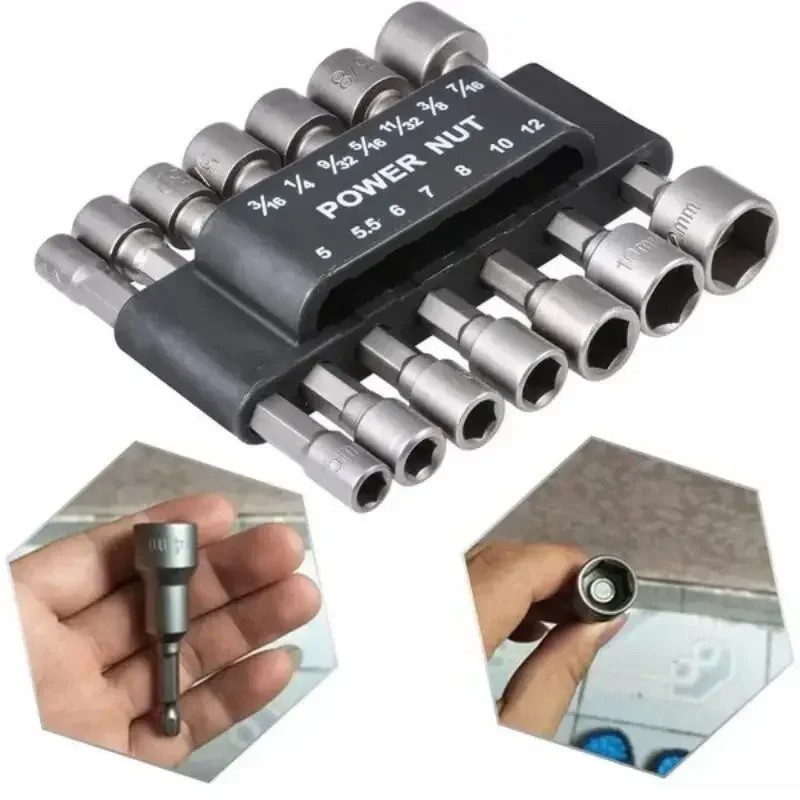 Power Tools List - 9/14Pcs Set Socket Wrench Power Drill