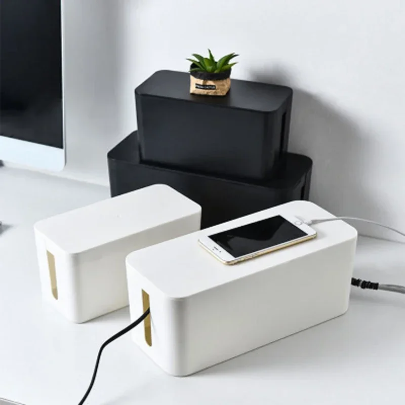 Power Tools Storage - Cable Storage Box Desktop Power Strip