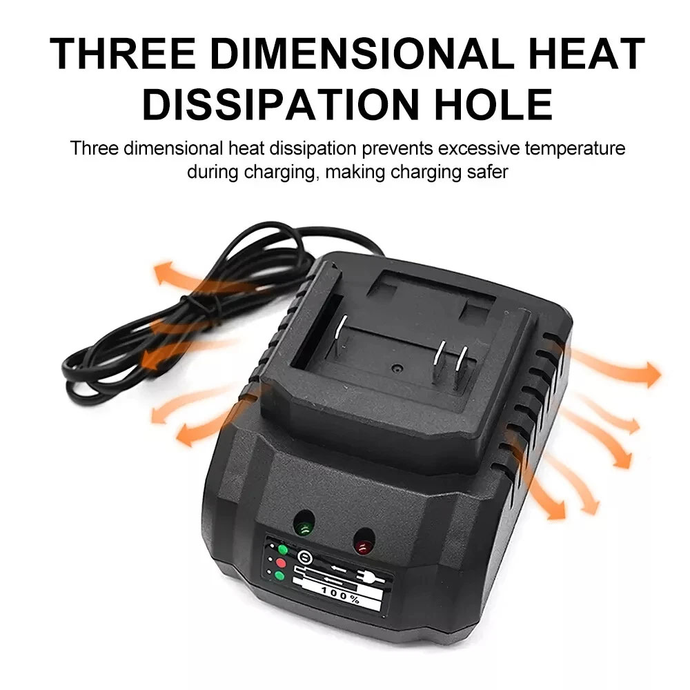 Li-ion Battery Charger 18V 21V - огляд і ціна Power Tools Sheets