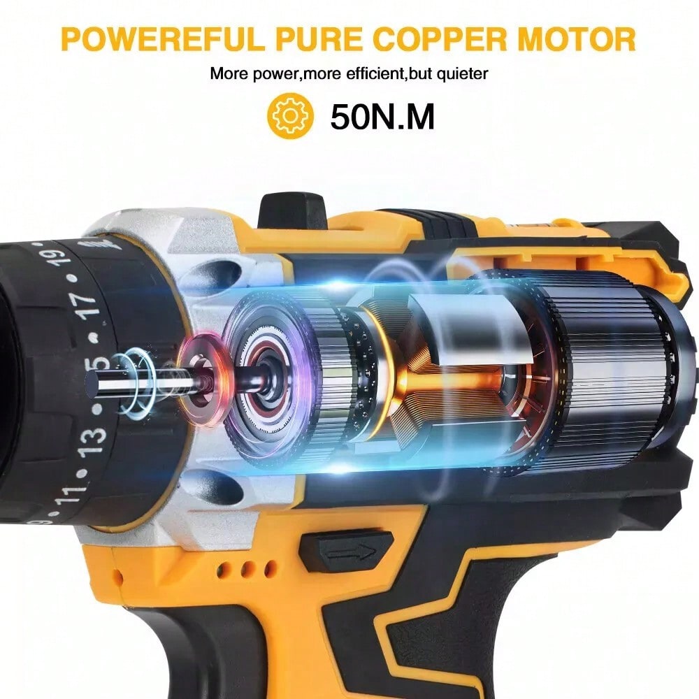 Cordless Brushless Impact Driv - огляд і ціна Power Tools Combo Kits