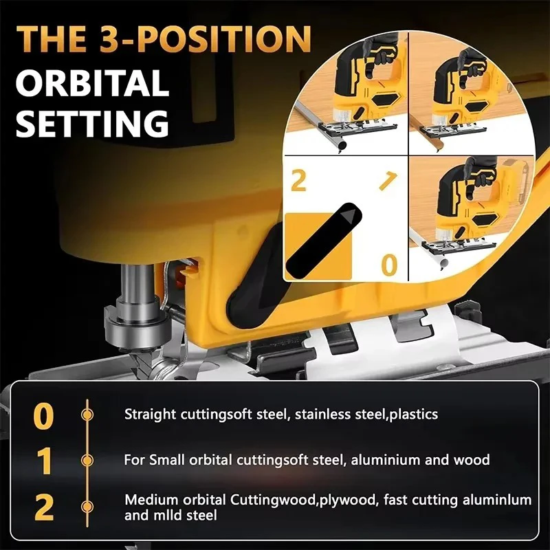 2700RPM Brushless Curve Saw Co - огляд і ціна Power Tools Jigsaw