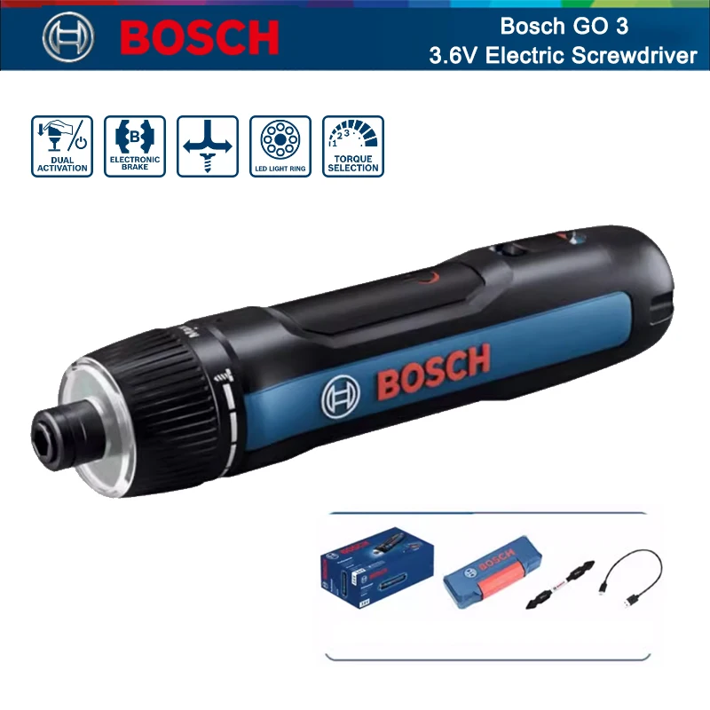 BOSCH Go 3 Electric Screwdrive - огляд і ціна Power Tools And Hand Tools