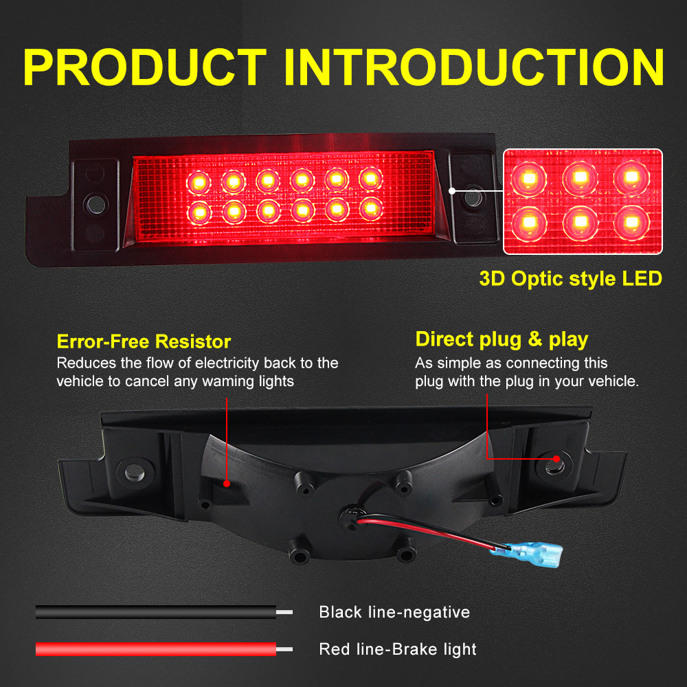 1PCS High Mount LED Tail 3rd T - огляд і ціна Power Tools World
