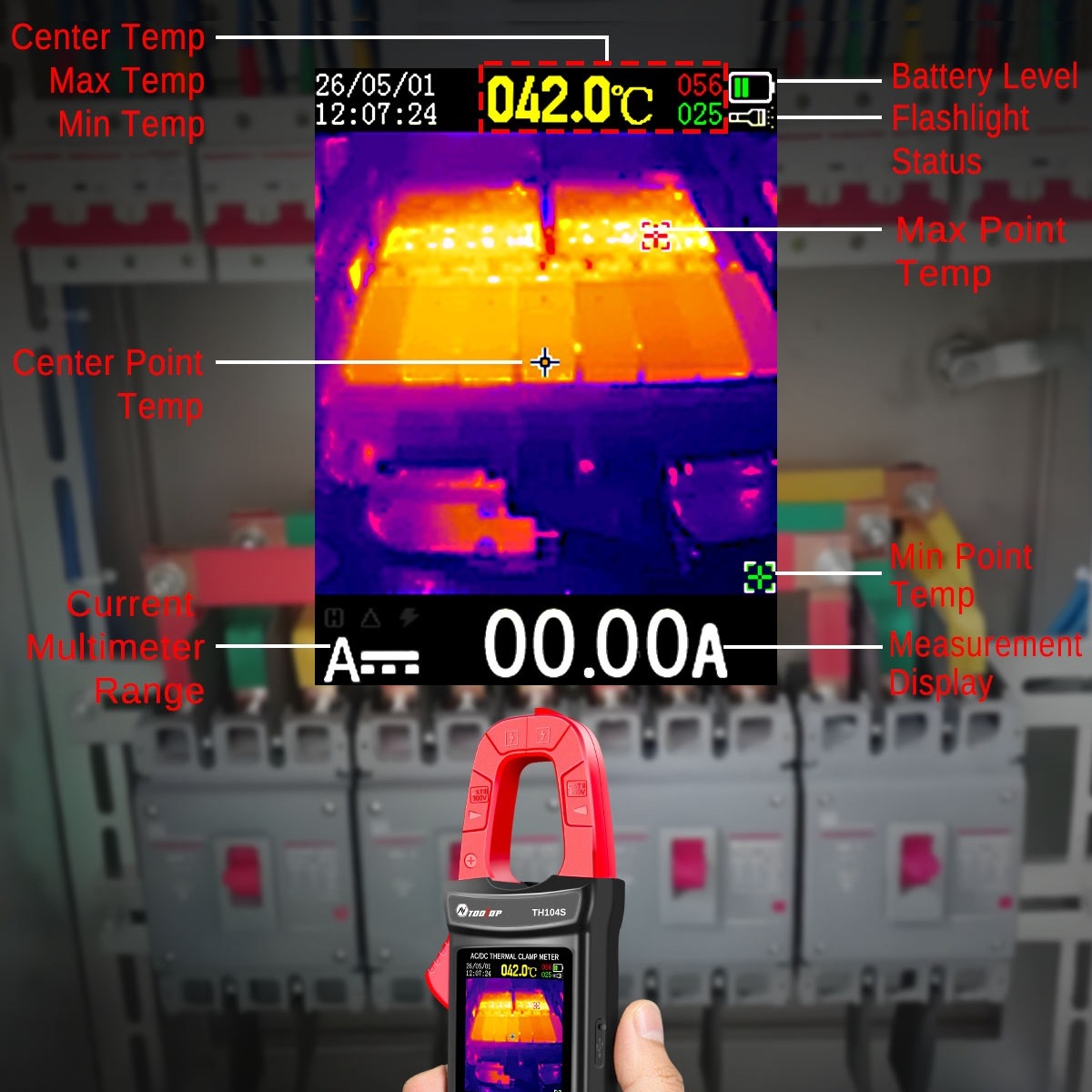 TH104S Thermal Clamp Meter 100 - огляд і ціна Power Tools Images