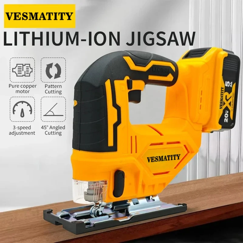 2700RPM Curve Saw Cordless Ele - огляд і ціна Power Tools Jigsaw