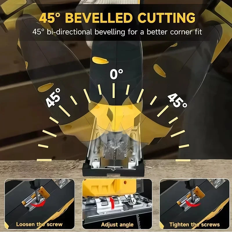 2700RPM Curve Saw Cordless Ele - огляд і ціна Power Tools Jigsaw