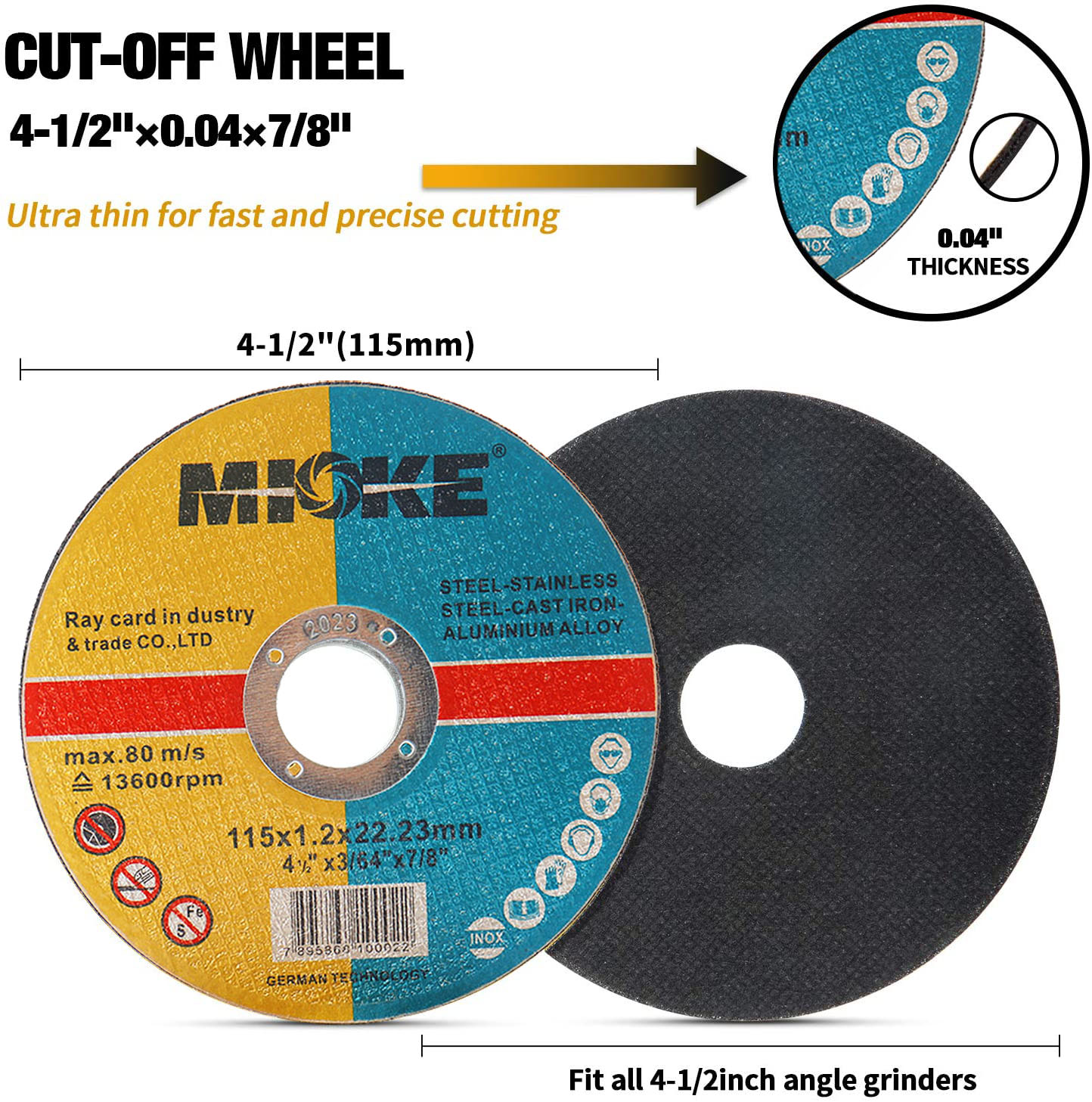4.5 Inch 115mm Circular Saw Bl - огляд і ціна Angle Grinder 4.5