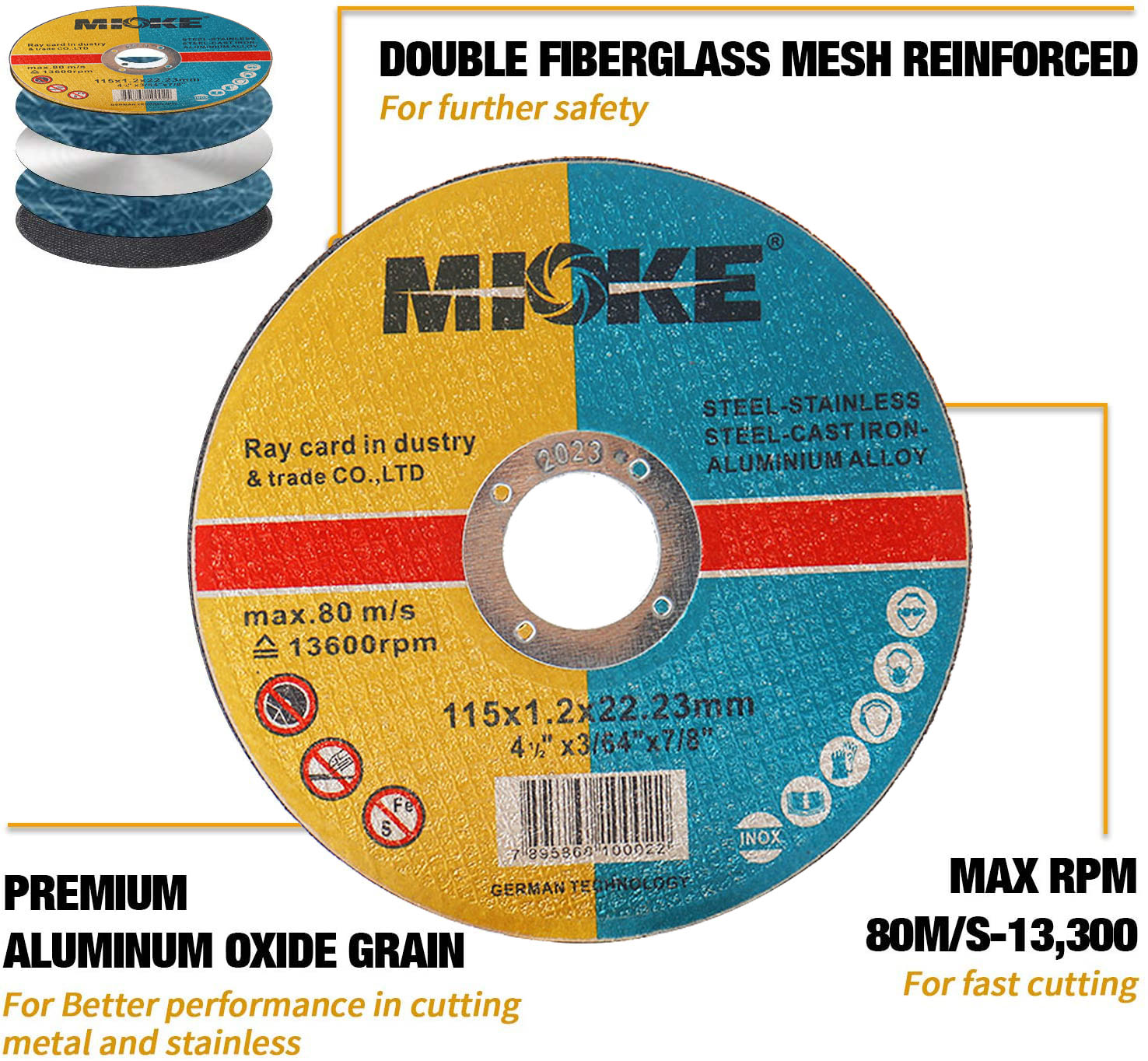 4.5 Inch 115mm Circular Saw Bl - огляд і ціна Angle Grinder 4.5