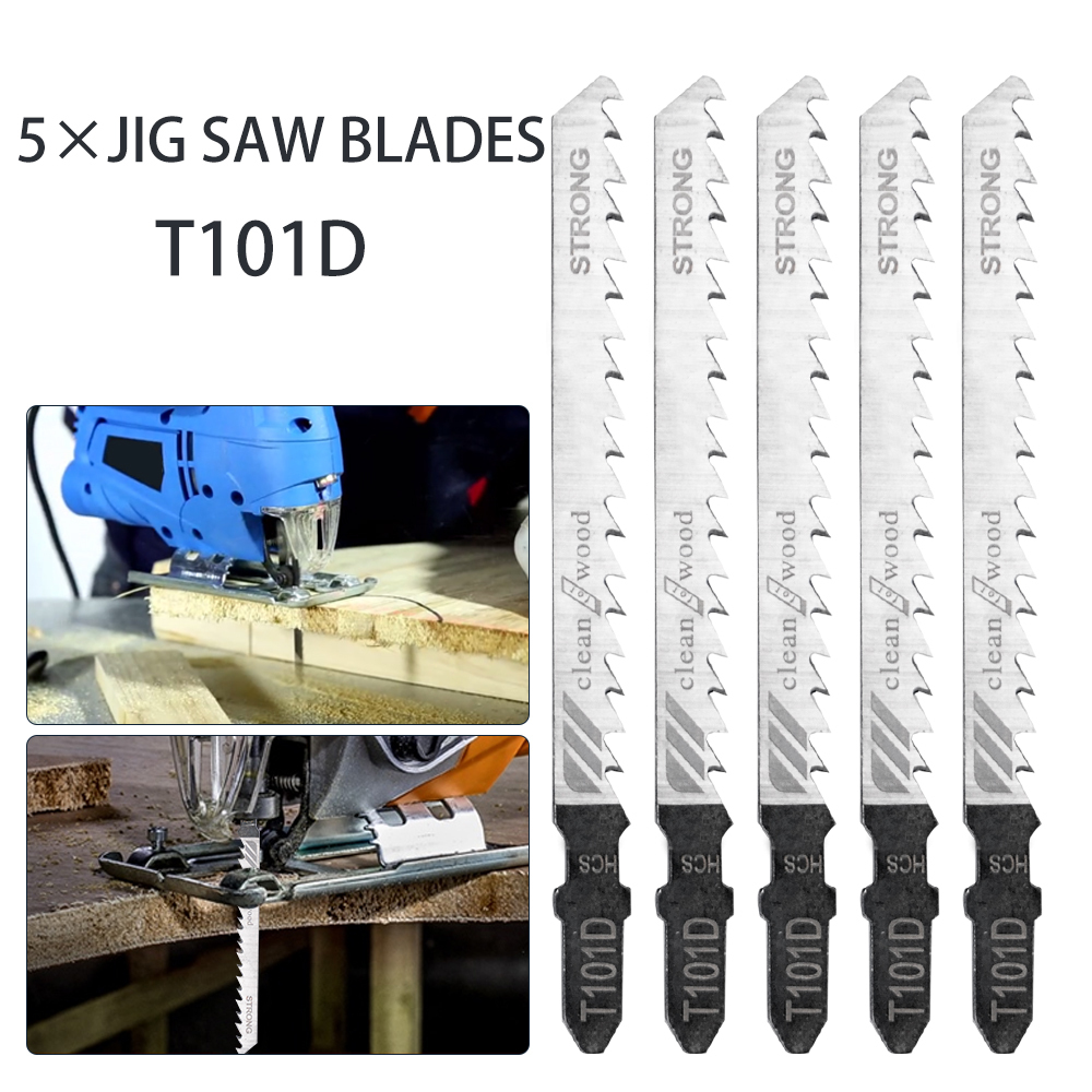 5pcs T101D 65MN Jag Saw Blades - огляд і ціна Power Tools Jigsaw