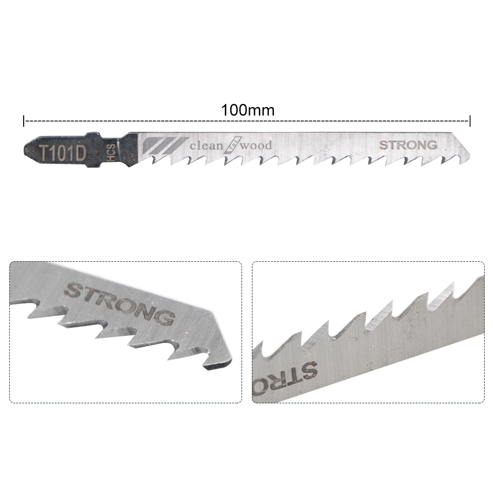 5pcs T101D 65MN Jag Saw Blades - огляд і ціна Power Tools Jigsaw
