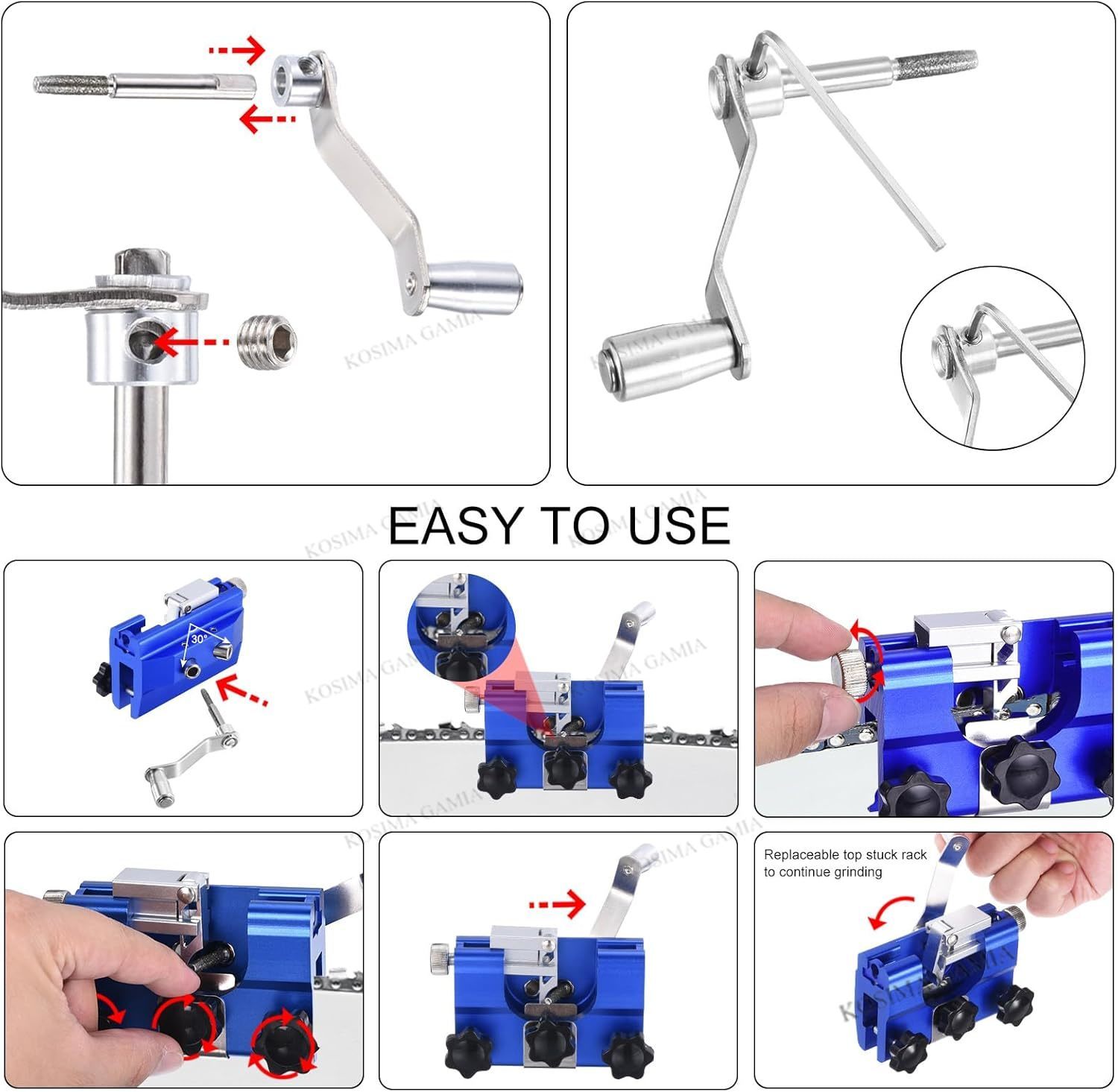 Portable Manual Chain Saw Blad - огляд і ціна Power Tools Jigsaw