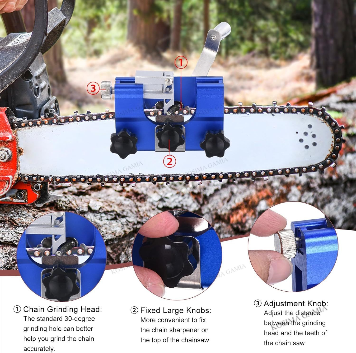 Portable Manual Chain Saw Blad - огляд і ціна Power Tools Jigsaw