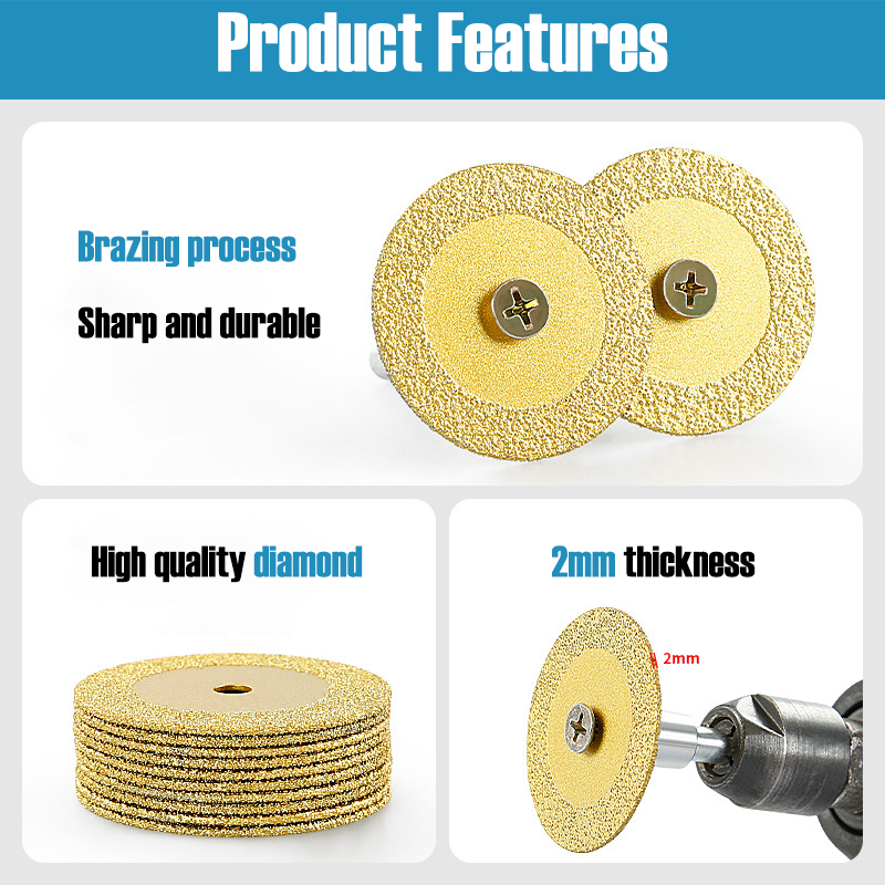 40mm Braze Diamond Saw Blade M - огляд і ціна Power Tools And Hand Tools