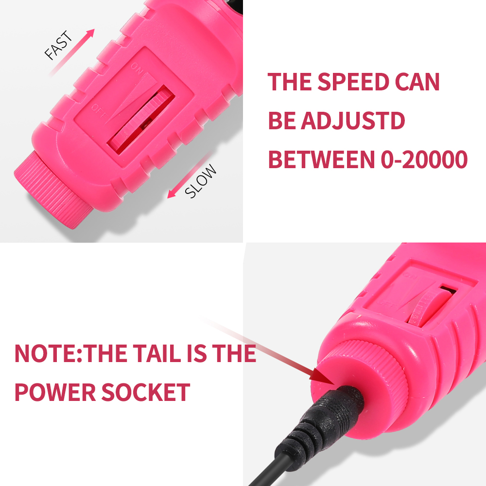 LULAA Portable Electric Nail D - огляд і ціна Power Tools Sander