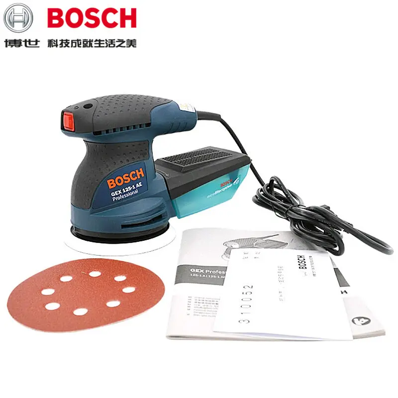 BOSCH GEX 125-1AE 220V Random  - огляд і ціна Power Tools Sander