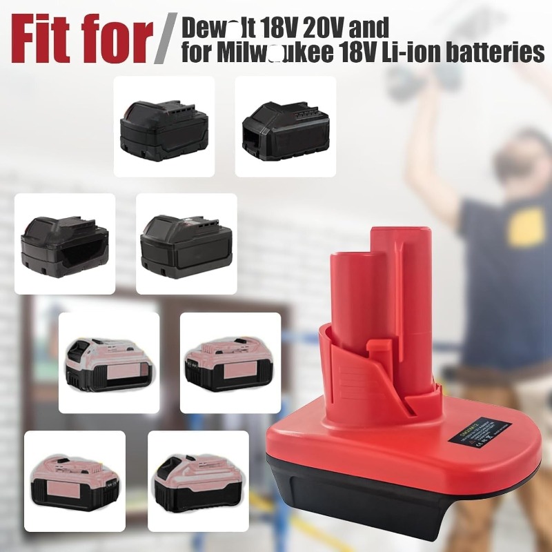Adapter for Makita/Milwaukee/B - огляд і ціна Power Tools Ryobi