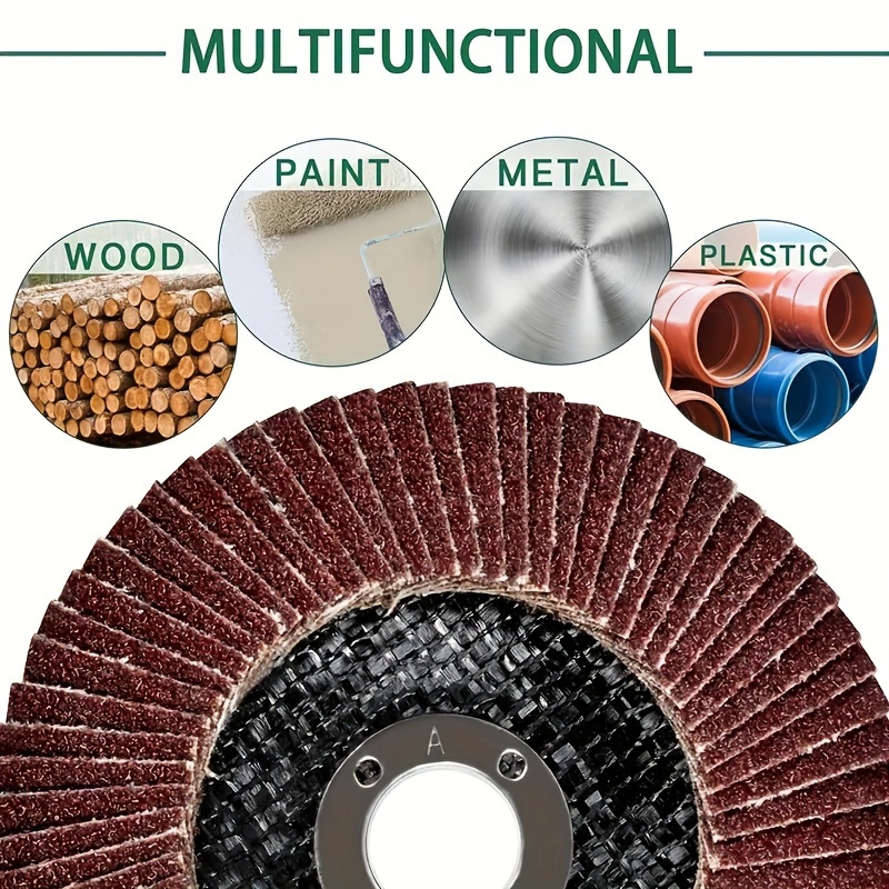 6Pcs Zirconia Abrasive Flap Di - огляд і ціна Angle Grinder 4.5