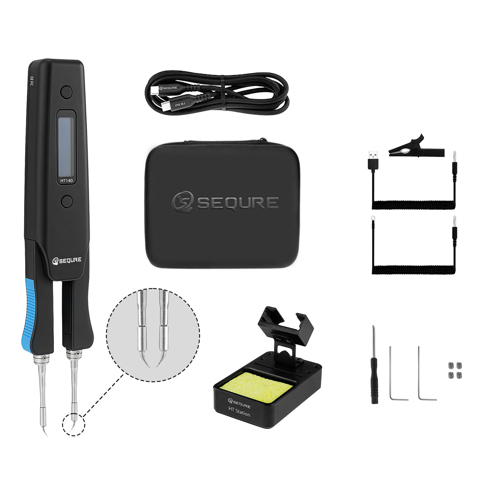 SEQURE HT140 2-IN-1 Electric H - огляд і ціна Power Tools Battery Repair