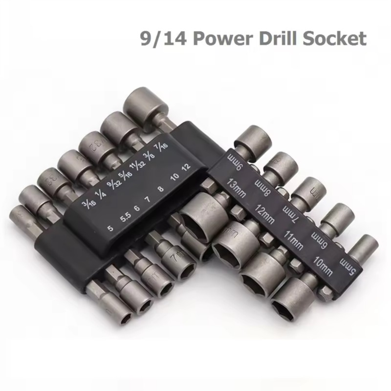 9/14Pcs Set Socket Wrench Powe - огляд і ціна Power Tools List