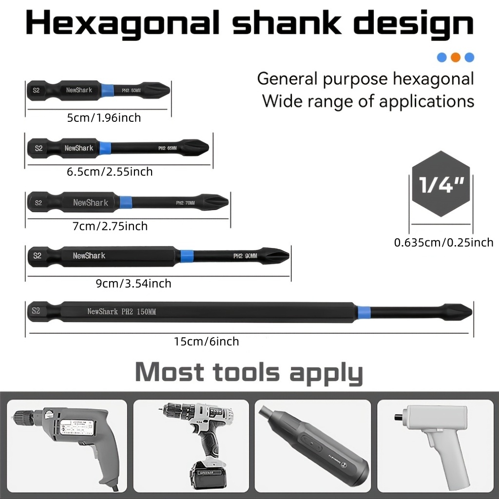 5Pcs Heavy Duty Magnetic Phill - огляд і ціна Power Tools List